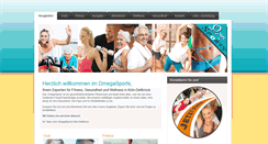 Desktop Screenshot of omega-sports.de